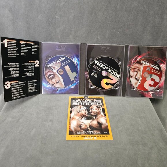 WWE: Once in a Lifetime - The Rock vs. John Cena (DVD, 2012, 3-Disc Set) B2-11 - Picture 4 of 5